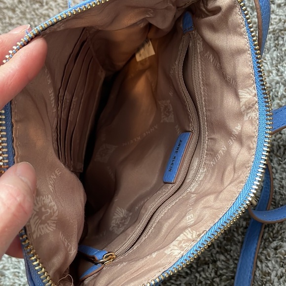 Anne Klein | Blue Tassel Crossbody Purse - Picture 5 of 7